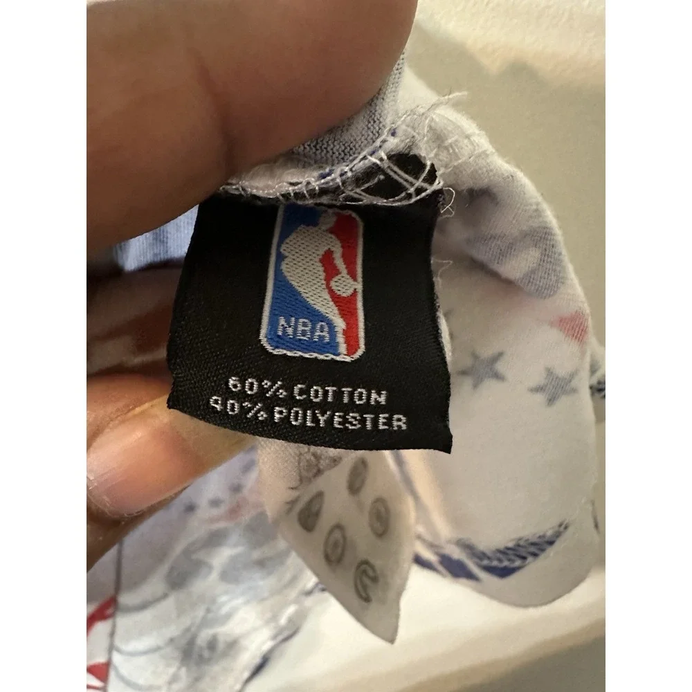 Philadelphia 76ers Shirt Youth L 14-16 All Over Print PHILA NBA Icer Brands Tee